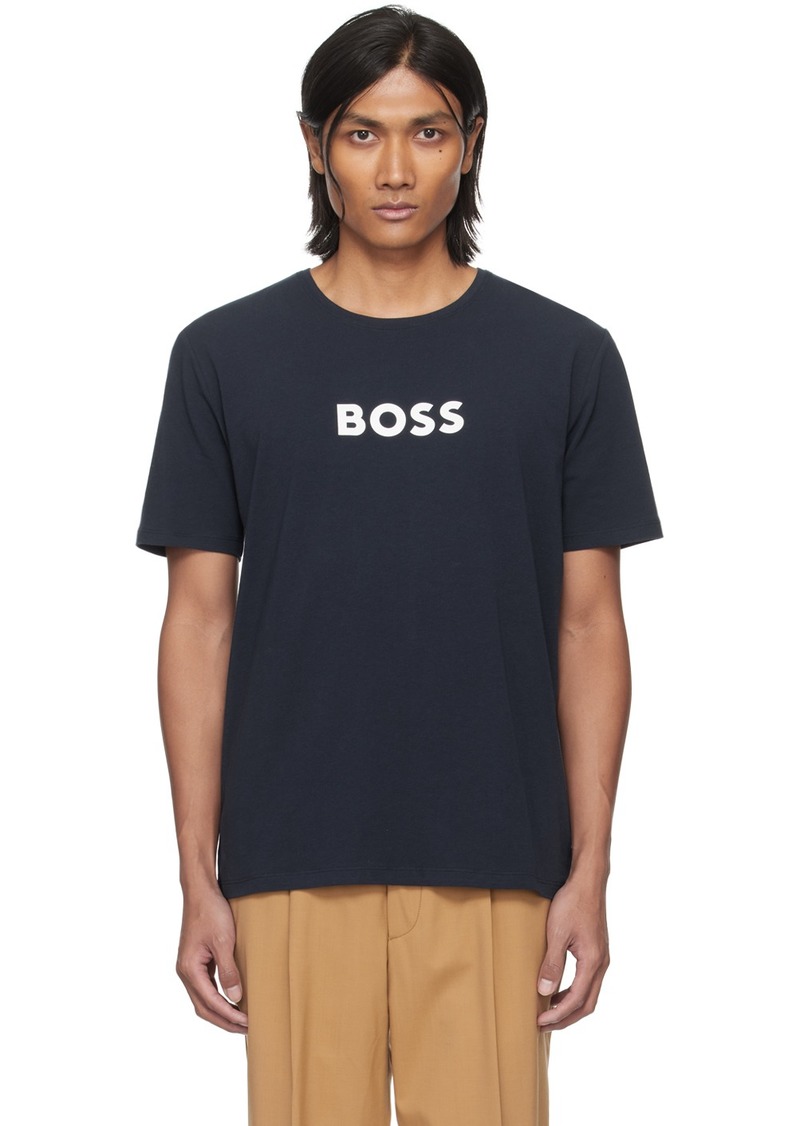 Hugo Boss BOSS Navy Contrast T-Shirt