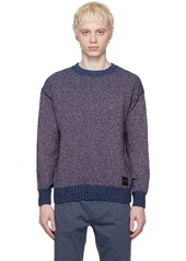 Hugo Boss BOSS Navy Relaxed-Fit Sweater
