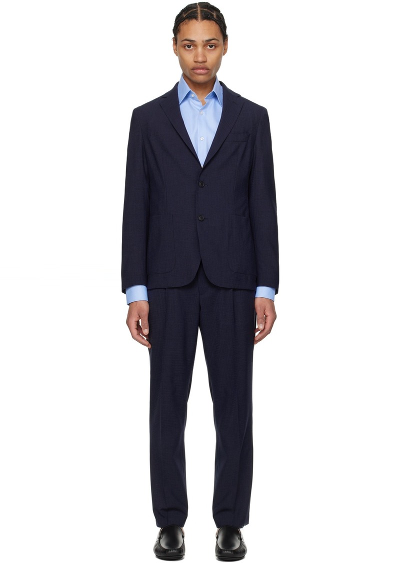 Hugo Boss BOSS Navy Slim-Fit Suit