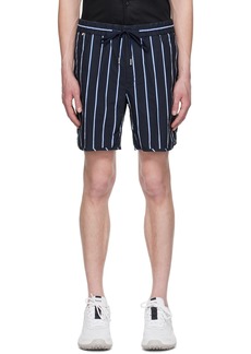 Hugo Boss BOSS Navy Stripe Shorts