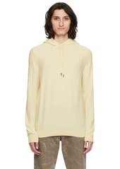 Hugo Boss BOSS Off-White Drawstring Hoodie