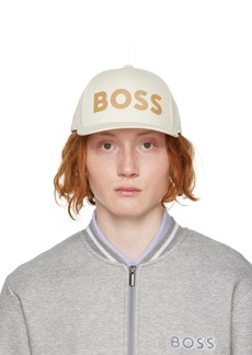 Hugo Boss BOSS Off-White Printed Cap