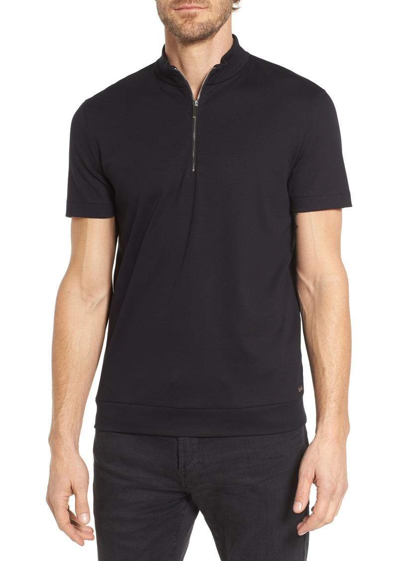 hugo boss henley t shirt