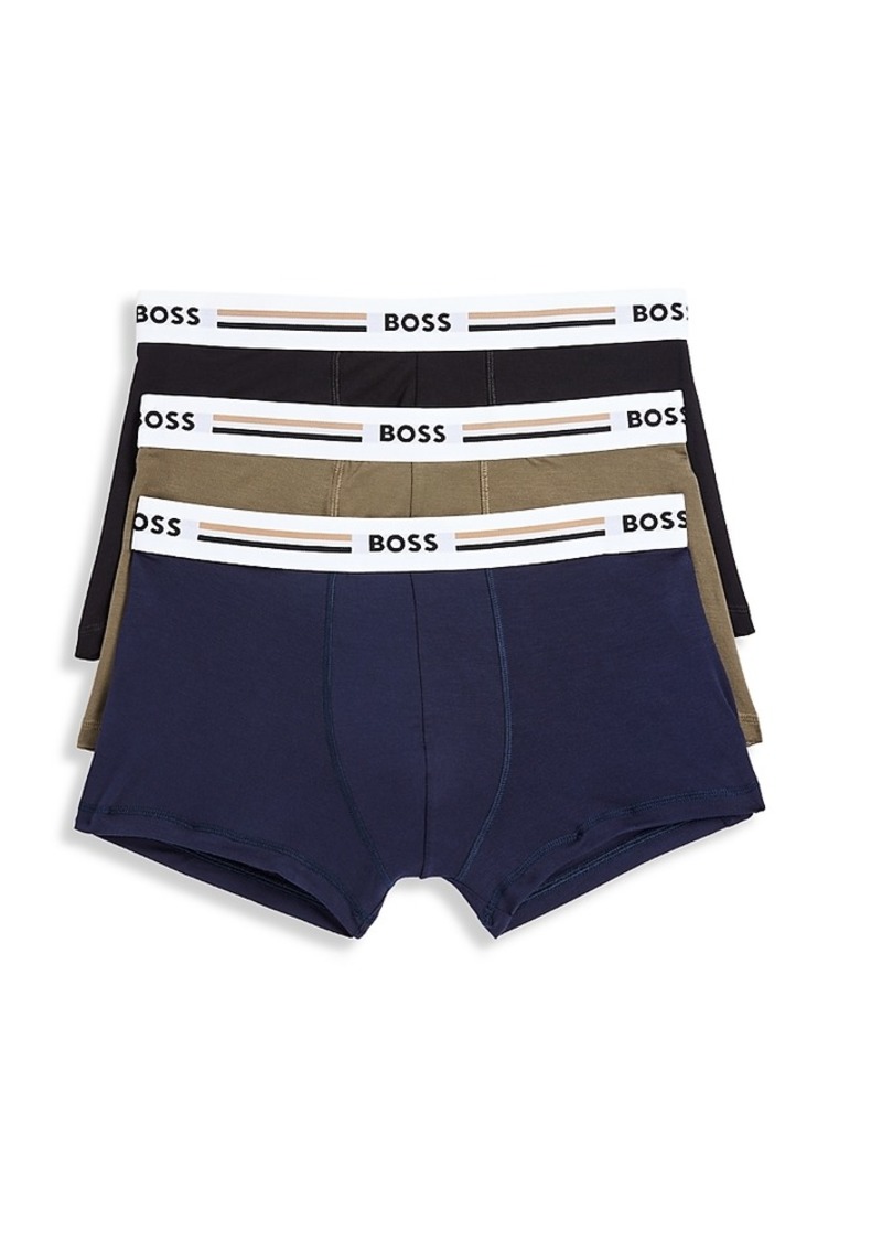 Hugo Boss Boss Revive Boxer Trunks, Pack of 3