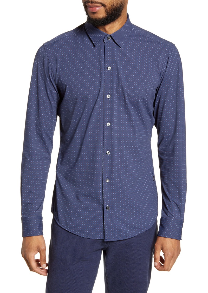 hugo boss button up shirts