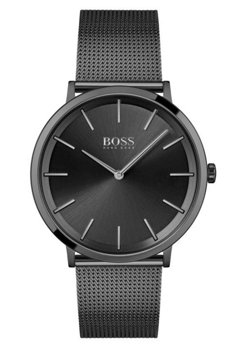 Hugo Boss BOSS Skyliner Mesh Strap Watch