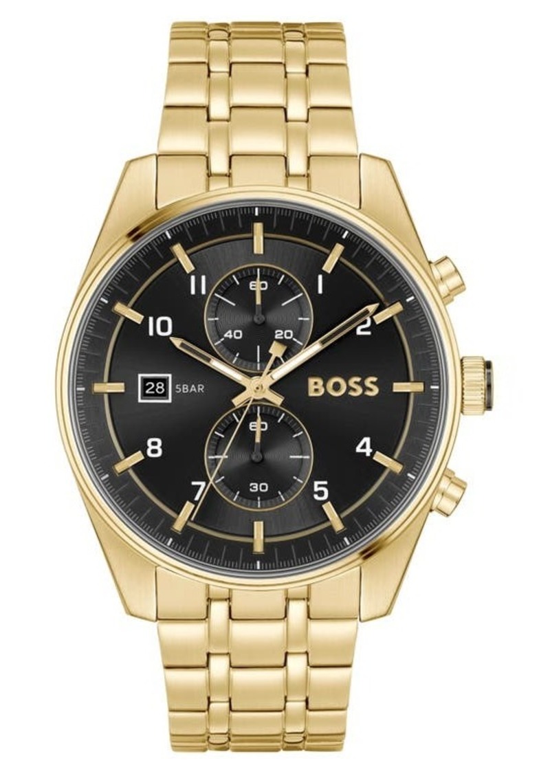 Hugo Boss BOSS Skytraveller Chronograph Bracelet Watch