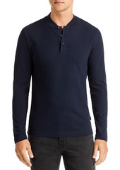 Hugo Boss Boss Slim Fit Ribbed Henley - 100% Exclusive