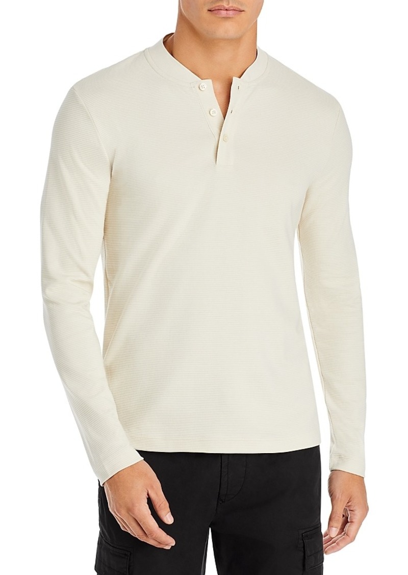 Hugo Boss Boss Slim Fit Ribbed Henley - 100% Exclusive