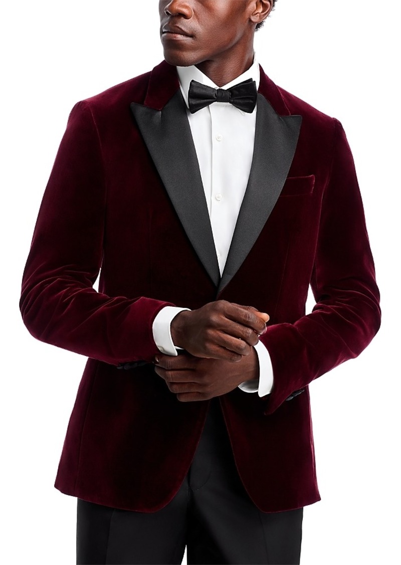 Hugo Boss Boss Slim Fit Velvet Satin Dinner Jacket