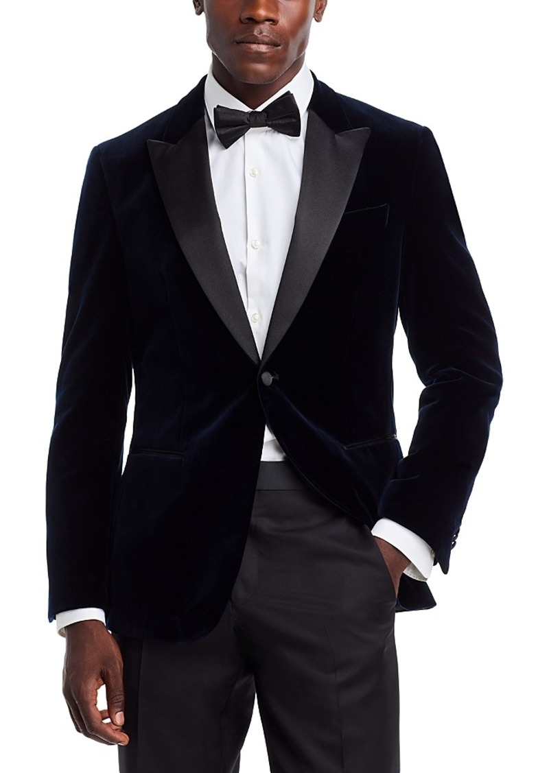 Hugo Boss Boss Slim Fit Velvet Satin Dinner Jacket