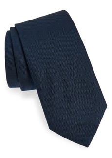 Hugo Boss BOSS Solid Black Silk Tie