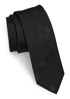 Hugo Boss BOSS Solid Silk Skinny Tie