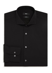 Hugo Boss BOSS Solid Slim Fit Dress Shirt