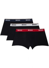 Hugo Boss BOSS Three-Pack Black Boxer Briefs