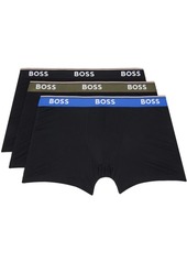 Hugo Boss BOSS Three-Pack Black Boxers