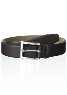 Hugo Boss BOSS Tonal Logo Buckle Smooth Leather Belt