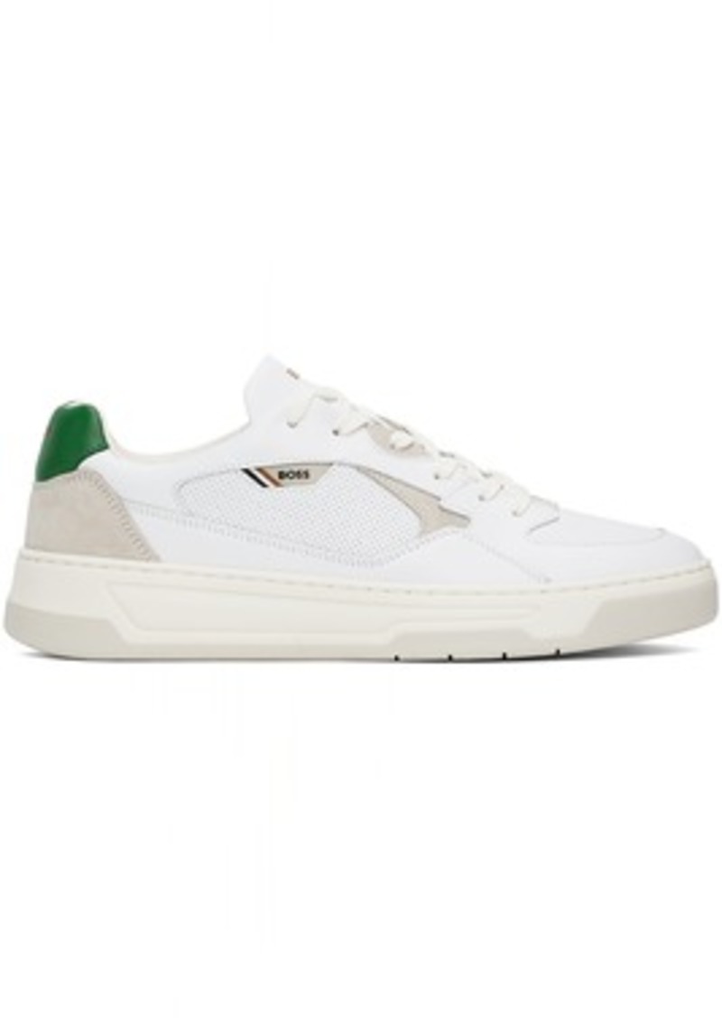 Hugo Boss BOSS White Aiden Sneakers