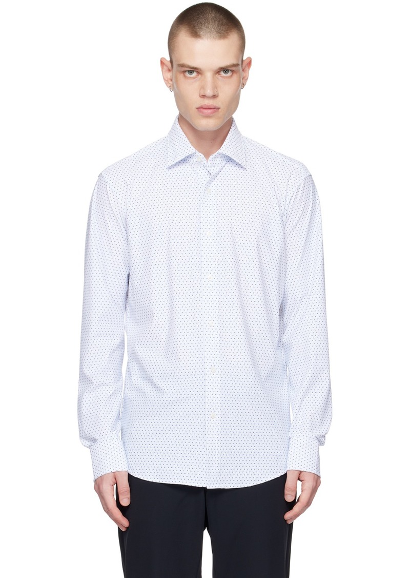 Hugo Boss BOSS White Regular-Fit Shirt