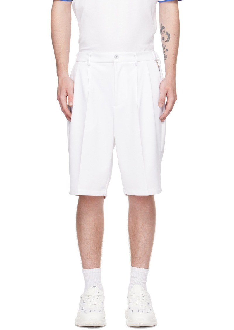 Hugo Boss BOSS White Stripe Shorts