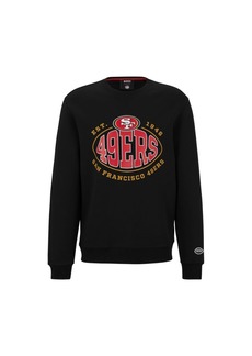 Hugo Boss BOSS x NFL cotton-blend sweatshirt with collaborative branding