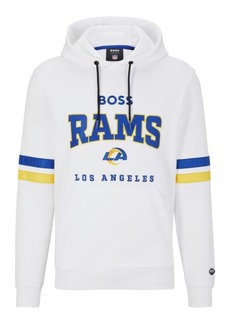 Hugo Boss BOSS x NFL cotton-terry hoodie with collaborative branding