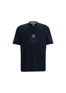 Hugo Boss BOSS x NFL oversize-fit T-shirt with collaborative branding