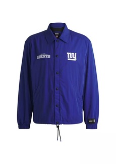 Hugo Boss BOSS x NFL Water-Repellent Jacket with Embroidered Branding