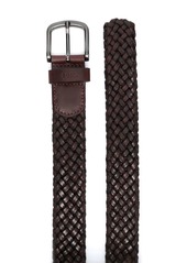 Hugo Boss braided leather belt