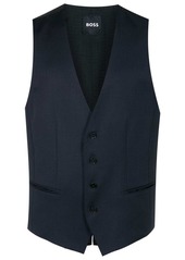 Hugo Boss button-down tailored waistcoat