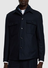 Hugo Boss Carper Wool Blend Overshirt