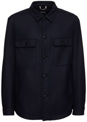 Hugo Boss Carper Wool Blend Overshirt