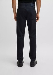 Hugo Boss Casual Regular Fit Trousers in Anti Wrinkle Twill