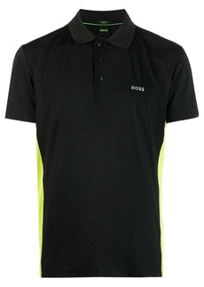 Hugo Boss colour- block polo shirt