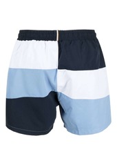 Hugo Boss Court colourblock swim shorts