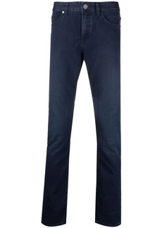 Hugo Boss dark-wash slim-cut jeans