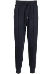 Hugo Boss elasticated-waist cotton-blend track trousers