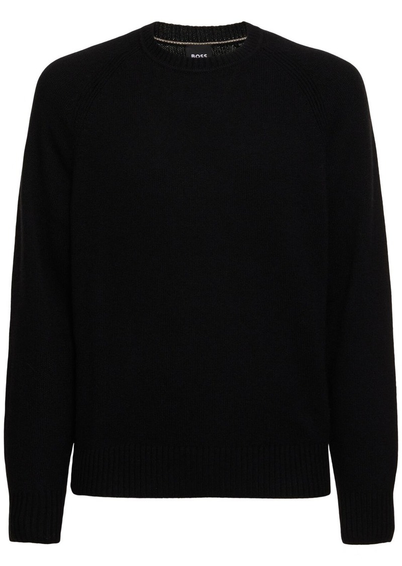 Hugo Boss Emalvo Cashmere Crewneck Sweater