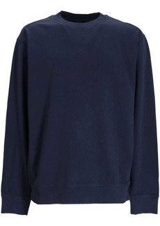 Hugo Boss embroidered-logo cotton sweatshirt