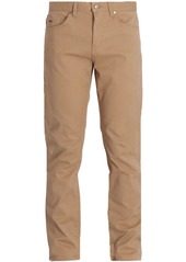 Hugo Boss five-pocket slim-cut trousers