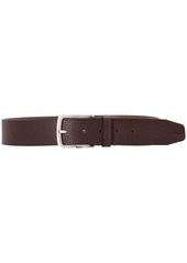 Hugo Boss grained leather belt