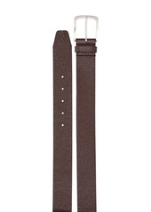 Hugo Boss grained leather belt