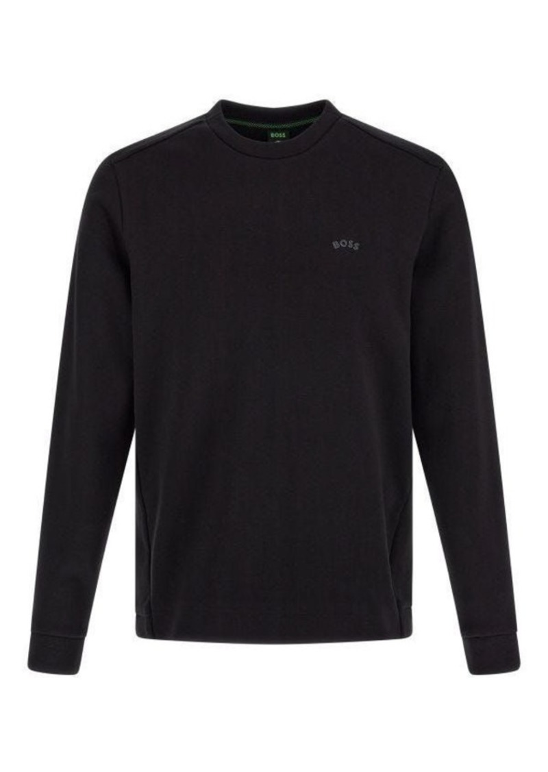 Hugo Boss Cotton Logo Details Men's Sweatshirt