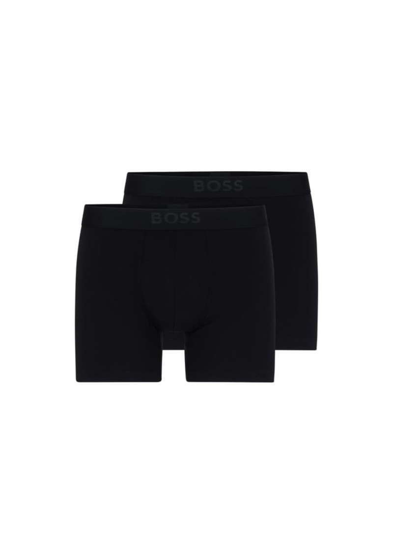 Hugo Boss BOSS Men's 2-Pack Soft Modal Boxer Briefs  XXL