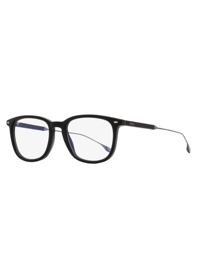 Hugo Boss Men's Blue Block Eyeglasses B1359 807 Black/Gunmetal 52mm