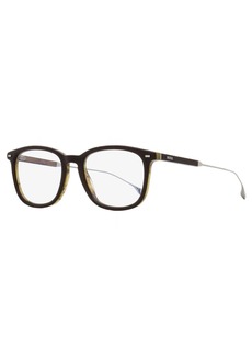 Hugo Boss Men's Blue Block Eyeglasses B1359 WGW Brown/Ruthenium 52mm