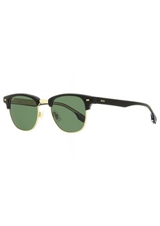 Hugo Boss Men's Browline Sunglasses B1381S 2M2QT Gold/Black 50mm