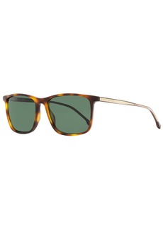 Hugo Boss Men's Rectangular Sunglasses B1046SI 086QT Havana/Gold 56mm