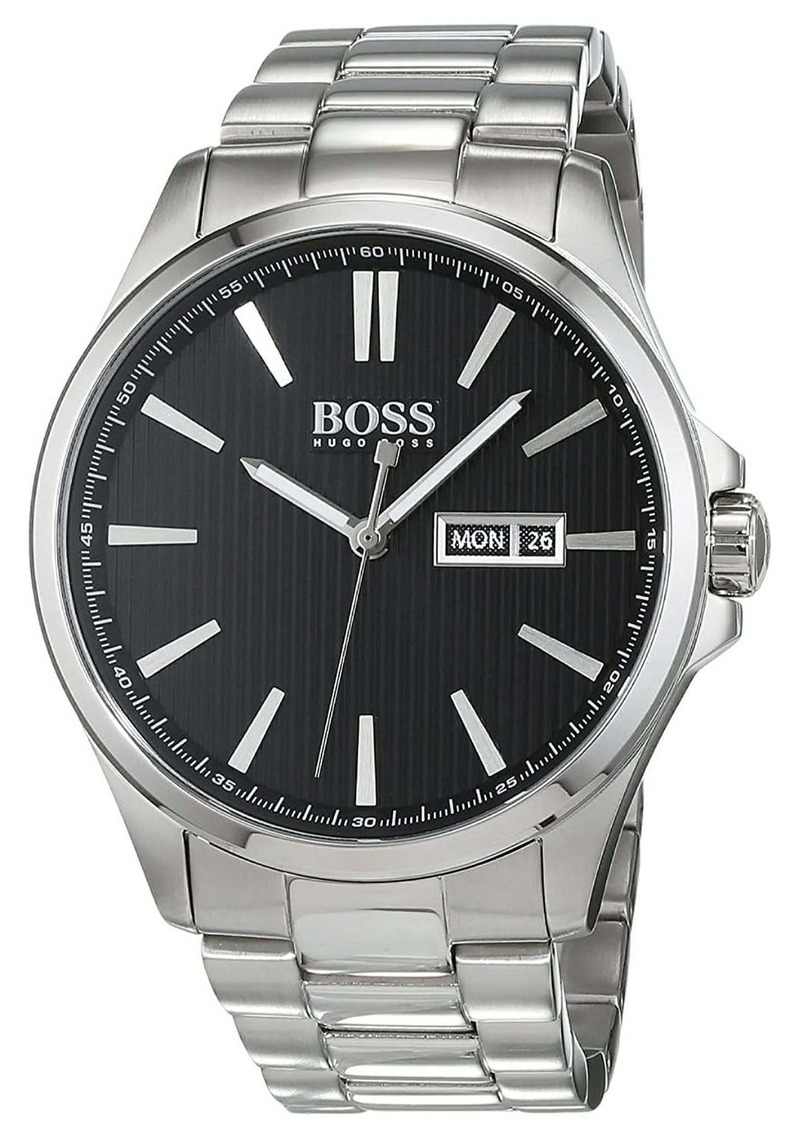 Hugo Boss Men's The James Black Dial Watch