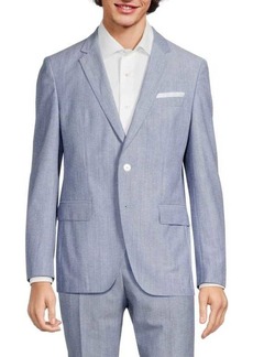 Hugo Boss Hutson Virgin Wool Blend Blazer